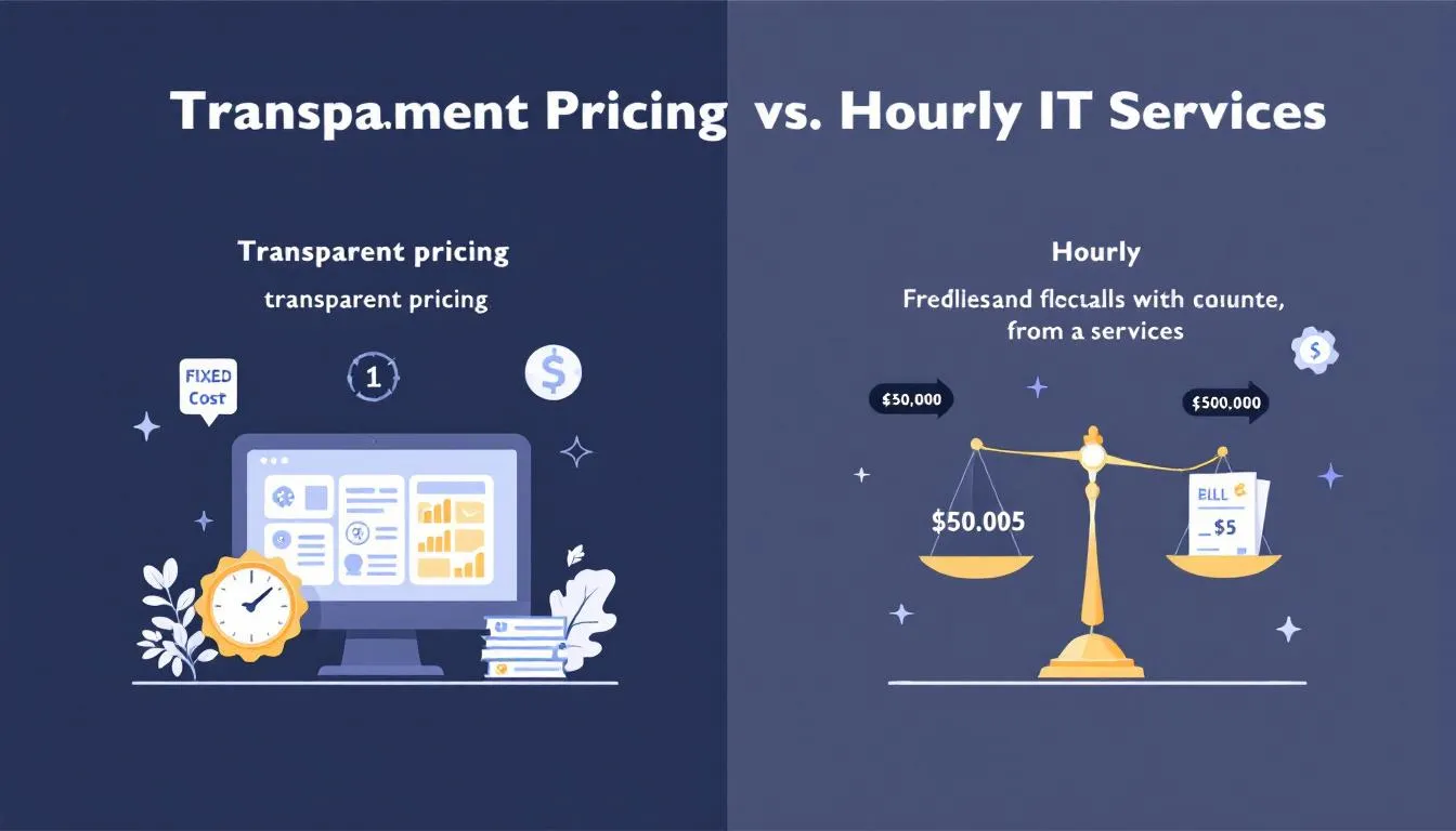 Hourly IT services explained, showcasing pros and cons.