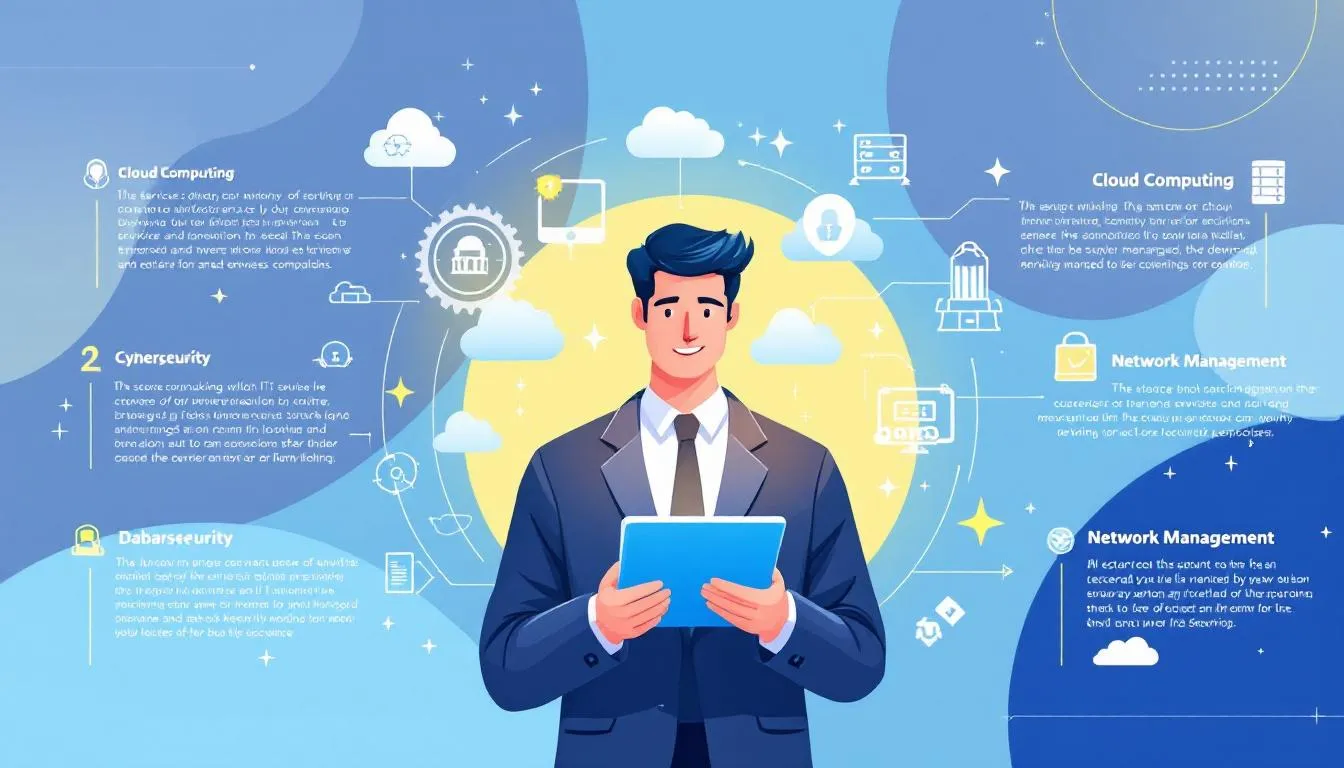 Choosing the right managed service provider for IT services.